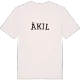 Åkil böjd t-shirt