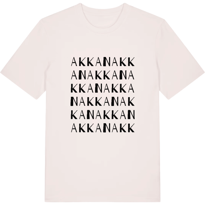 Akkan ordlek t-shirt – t-shirt från PinShirt