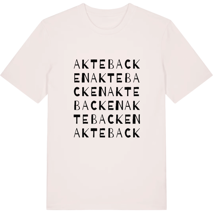 Aktebacken ordlek t-shirt – t-shirt från PinShirt