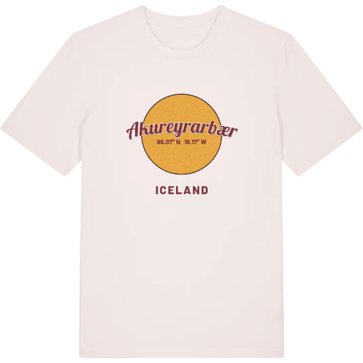Akureyrarbær cirkel t-shirt – t-shirt från PinShirt