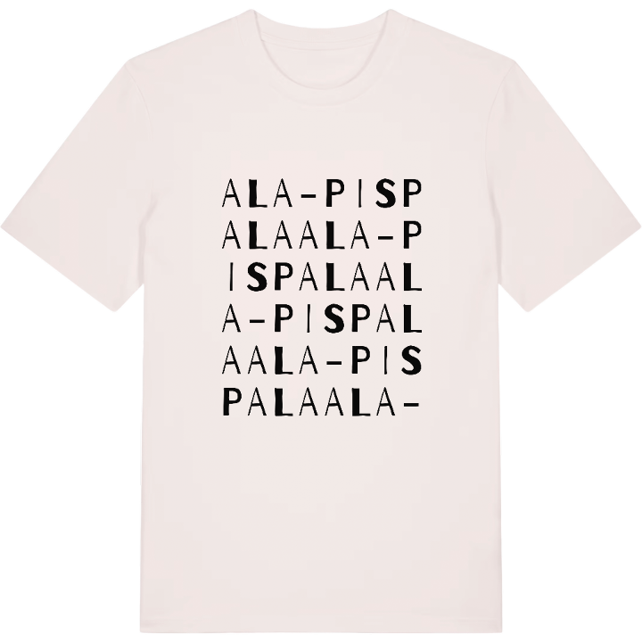 Ala-Pispala ordlek t-shirt – t-shirt från PinShirt