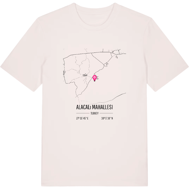 Alacalı Mahallesi karta t-shirt – t-shirt från PinShirt
