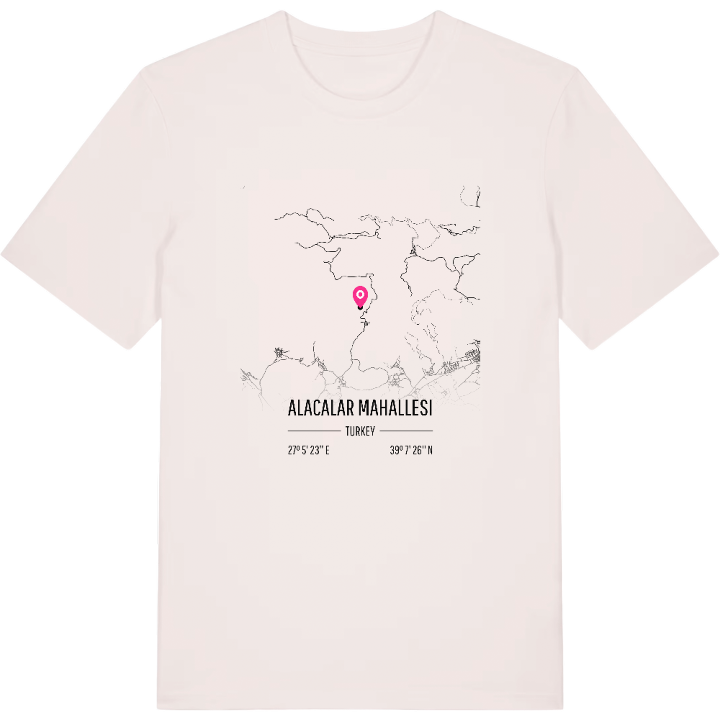 Alacalar Mahallesi karta t-shirt – t-shirt från PinShirt
