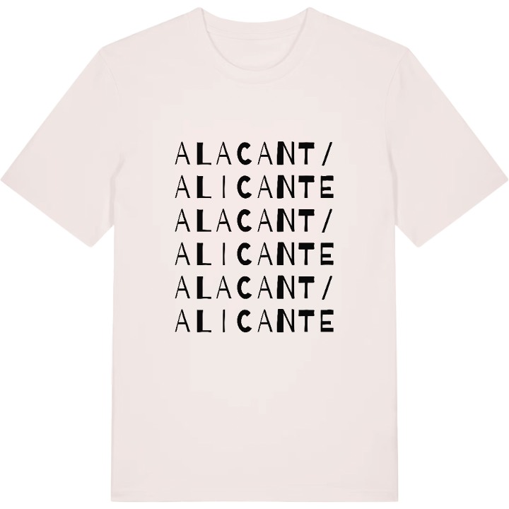 Alacant / Alicante ordlek t-shirt – t-shirt från PinShirt