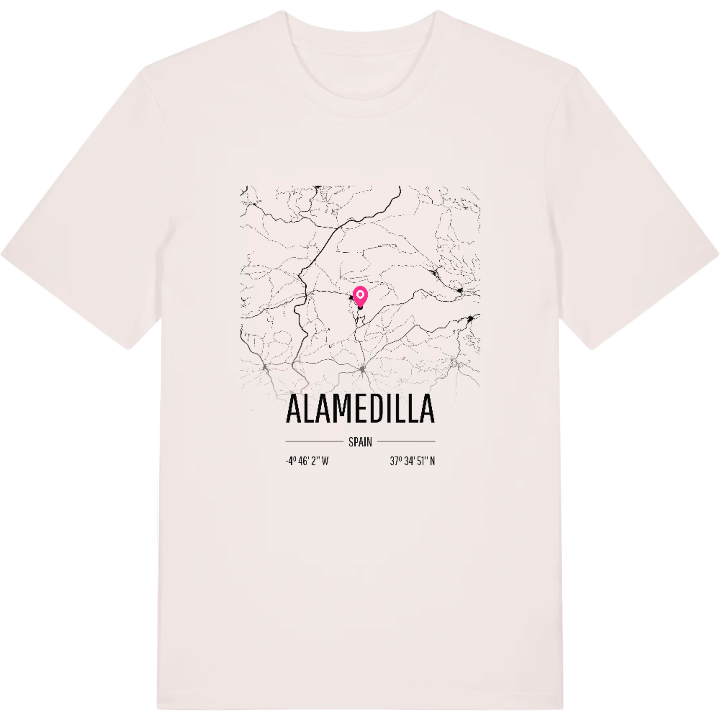 Alamedilla karta t-shirt – t-shirt från PinShirt