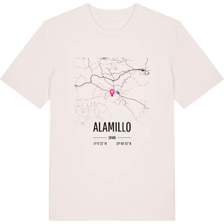 Alamillo karta t-shirt – t-shirt från PinShirt