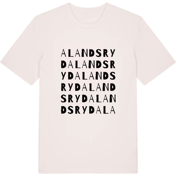 Alandsryd ordlek t-shirt – t-shirt från PinShirt
