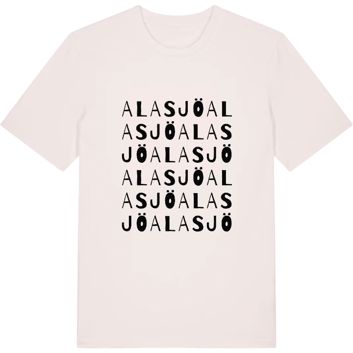 Alasjö ordlek t-shirt – t-shirt från PinShirt