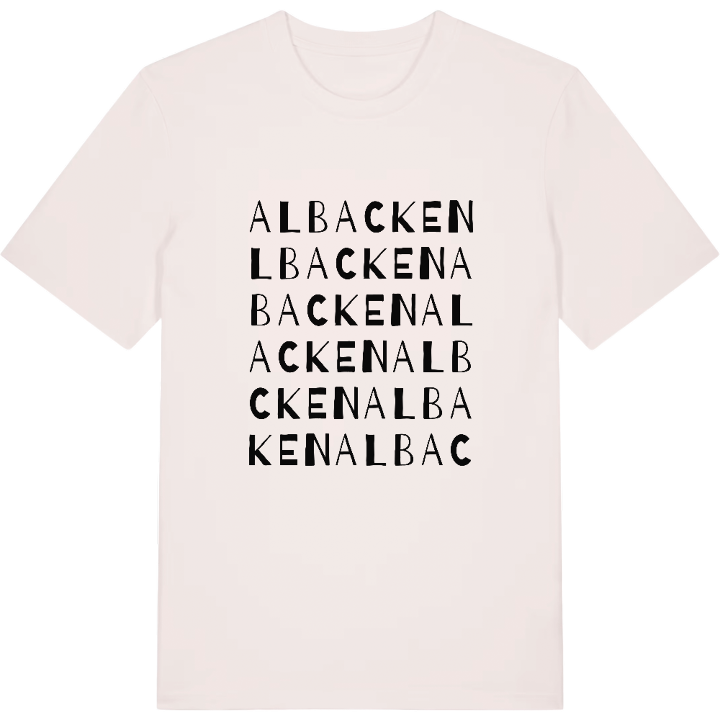Albacken ordlek t-shirt – t-shirt från PinShirt