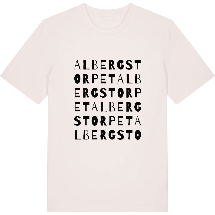 Albergstorpet ordlek t-shirt – t-shirt från PinShirt