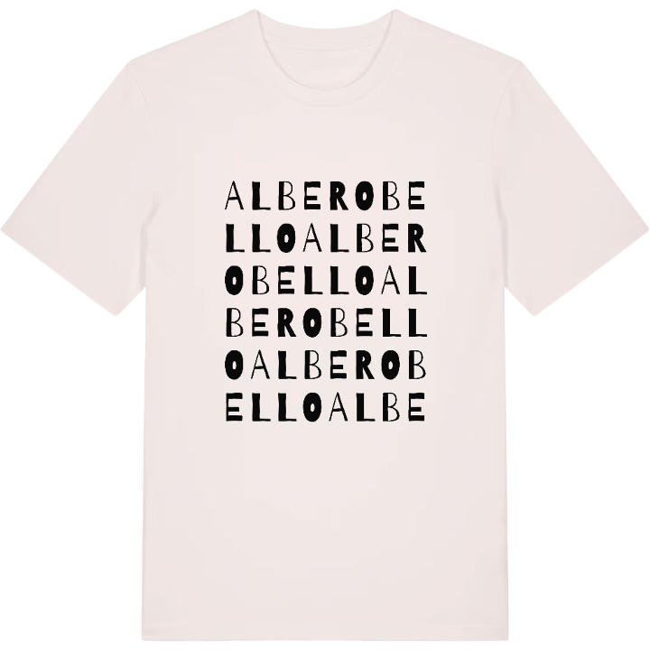 Alberobello ordlek t-shirt – t-shirt från PinShirt