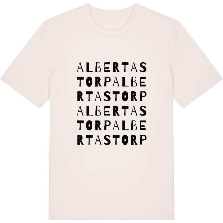 Albertas torp ordlek t-shirt – t-shirt från PinShirt