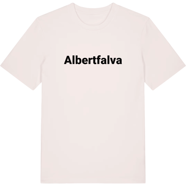 Albertfalva fetstil t-shirt – t-shirt från PinShirt