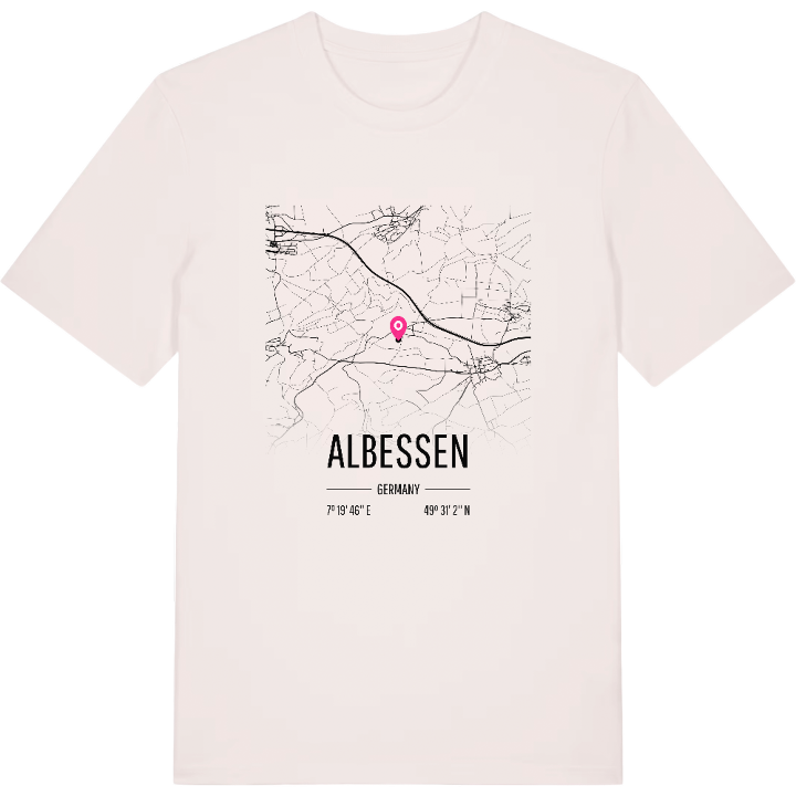 Albessen karta t-shirt – t-shirt från PinShirt