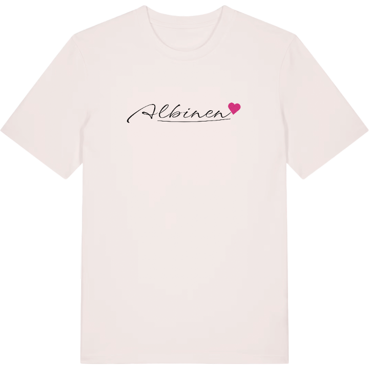 Albinen hjärta t-shirt – t-shirt från PinShirt