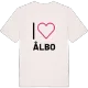 Jag älskar Ålbo t-shirt stort tryck