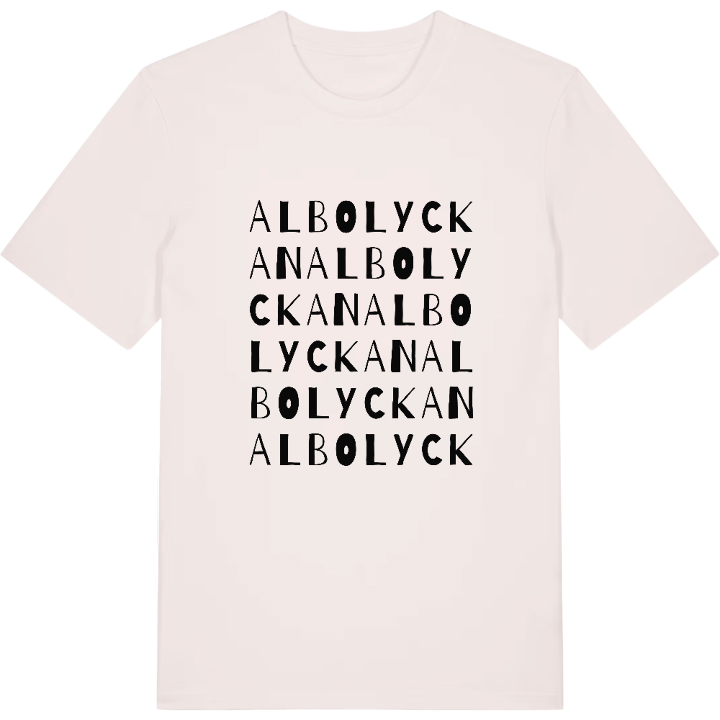 Albolyckan ordlek t-shirt – t-shirt från PinShirt
