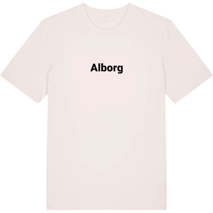 Alborg fetstil t-shirt – t-shirt från PinShirt
