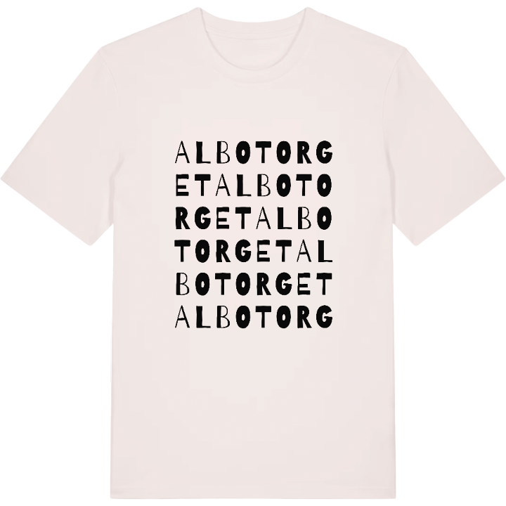 Albotorget ordlek t-shirt – t-shirt från PinShirt