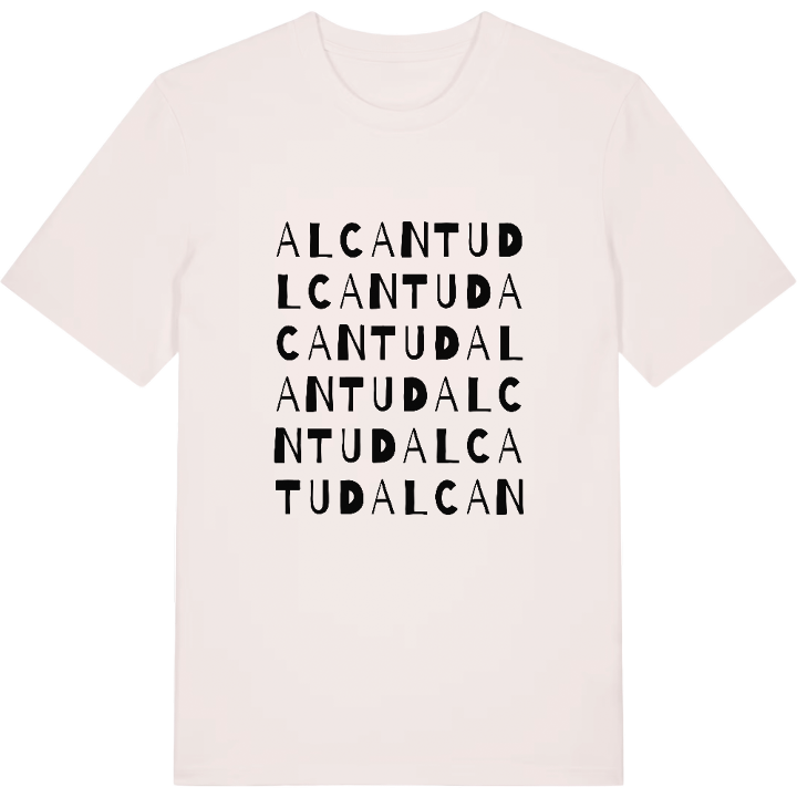 Alcantud ordlek t-shirt – t-shirt från PinShirt
