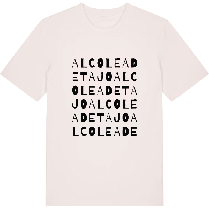 Alcolea de Tajo ordlek t-shirt – t-shirt från PinShirt