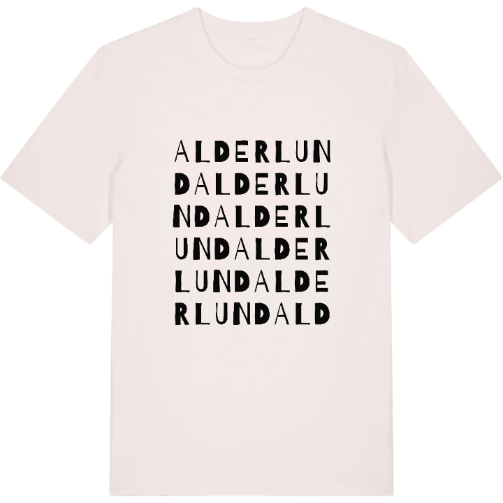 Alderlund ordlek t-shirt – t-shirt från PinShirt