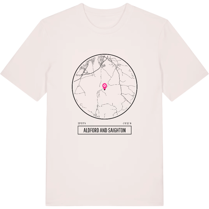 Aldford and Saighton t-shirt – t-shirt från PinShirt