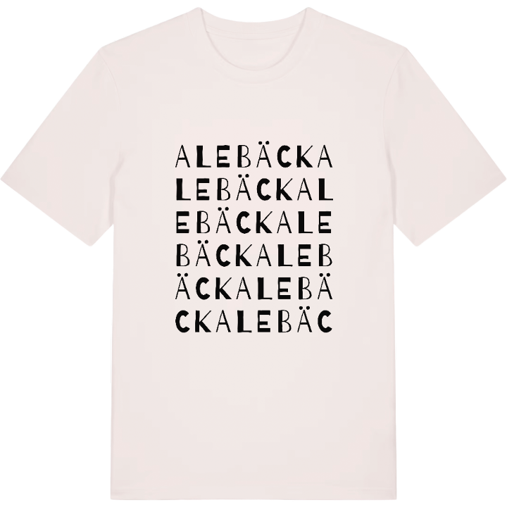 Alebäck ordlek t-shirt – t-shirt från PinShirt