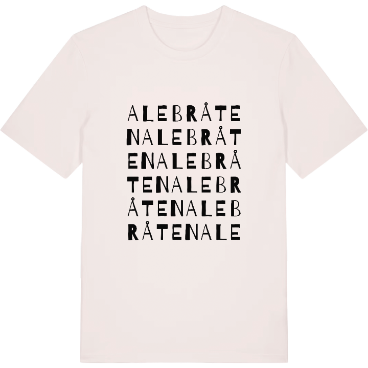 Alebråten ordlek t-shirt – t-shirt från PinShirt