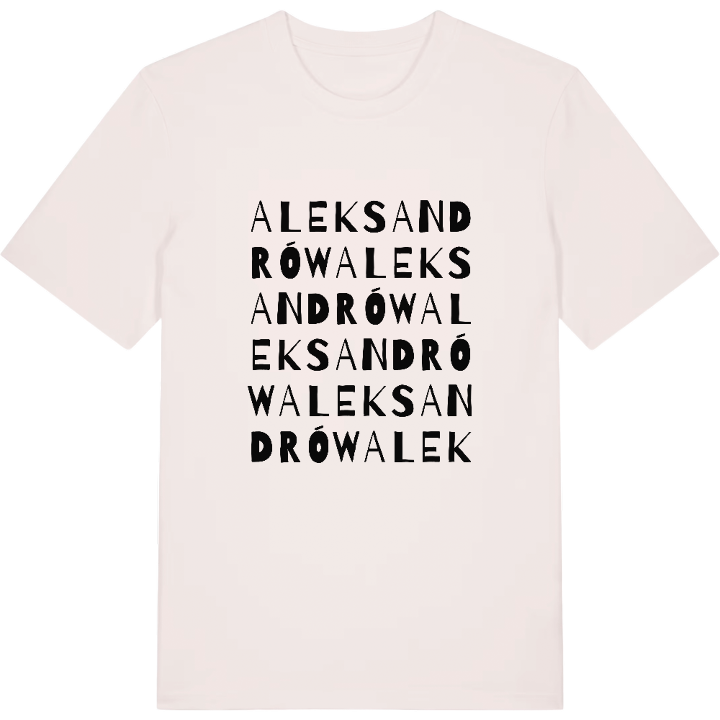 Aleksandrów ordlek t-shirt – t-shirt från PinShirt