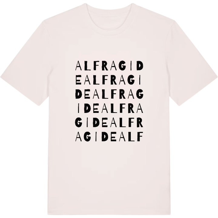 Alfragide ordlek t-shirt – t-shirt från PinShirt