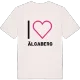Jag älskar Älgaberg t-shirt stort tryck