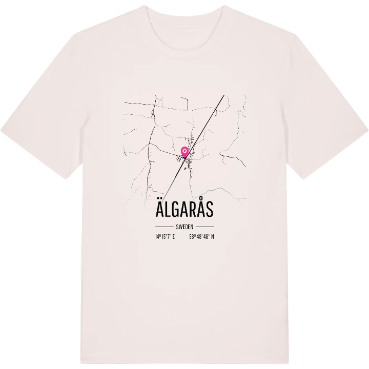 Älgarås karta t-shirt – t-shirt från PinShirt