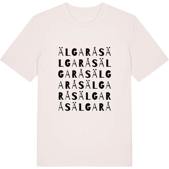 Älgarås ordlek t-shirt – t-shirt från PinShirt