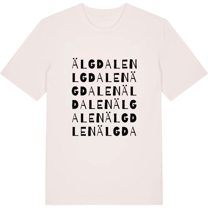 Älgdalen ordlek t-shirt – t-shirt från PinShirt