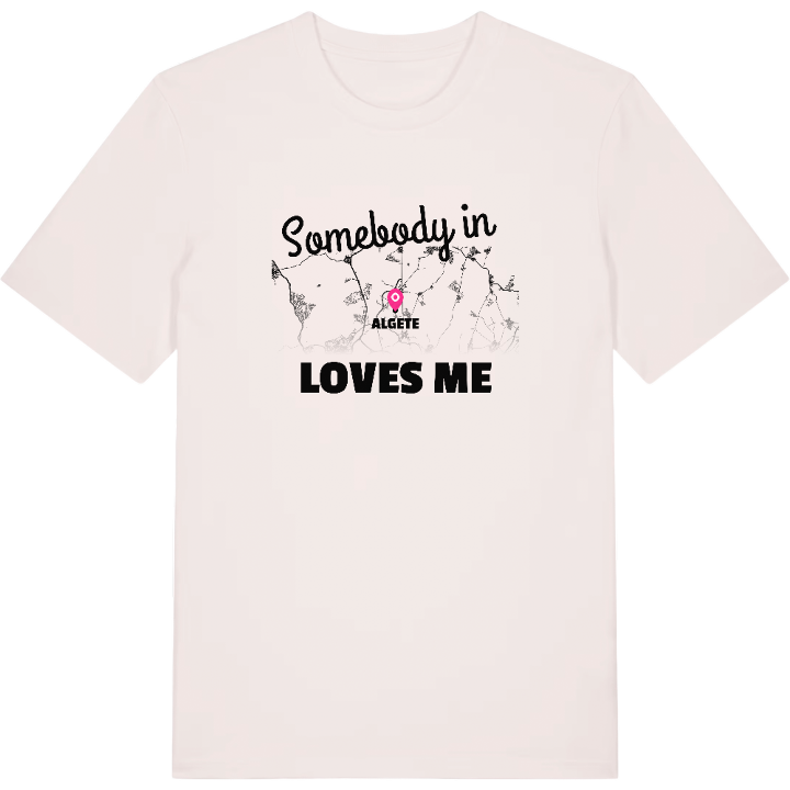 Någon i Algete älskar mig t-shirt – t-shirt från PinShirt