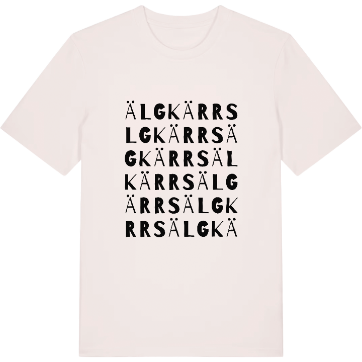 Älgkärrs ordlek t-shirt – t-shirt från PinShirt