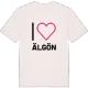 Jag älskar Älgön t-shirt stort tryck