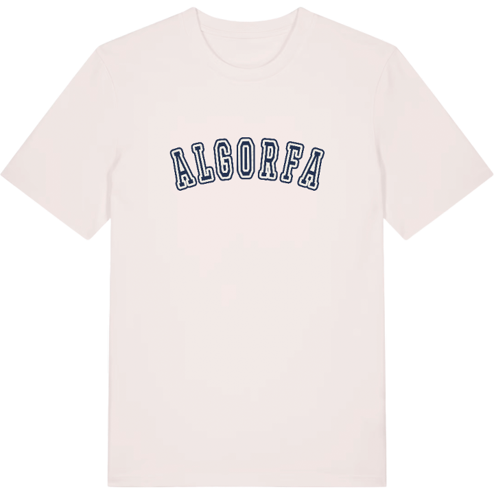 Algorfa college t-shirt – t-shirt från PinShirt