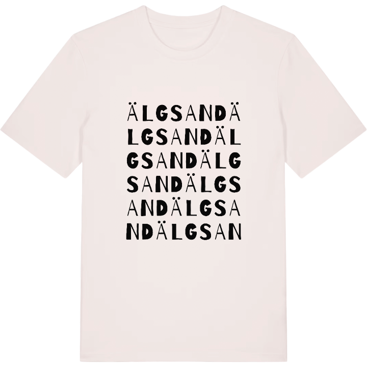 Älgsand ordlek t-shirt – t-shirt från PinShirt