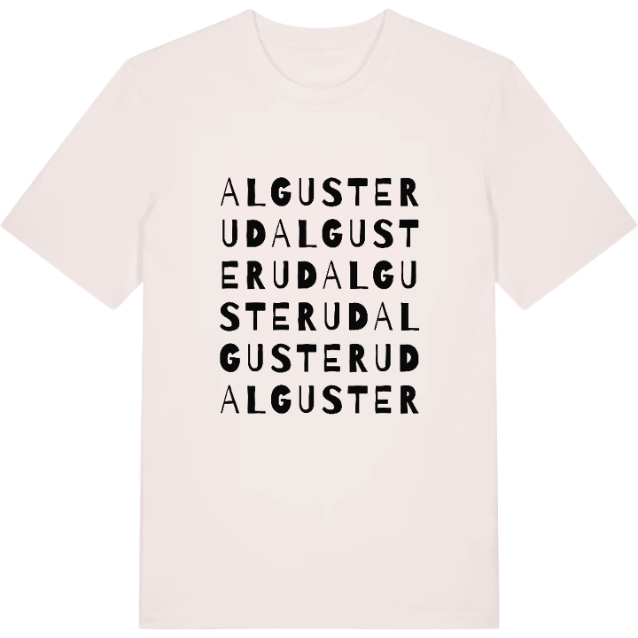 Algusterud ordlek t-shirt – t-shirt från PinShirt