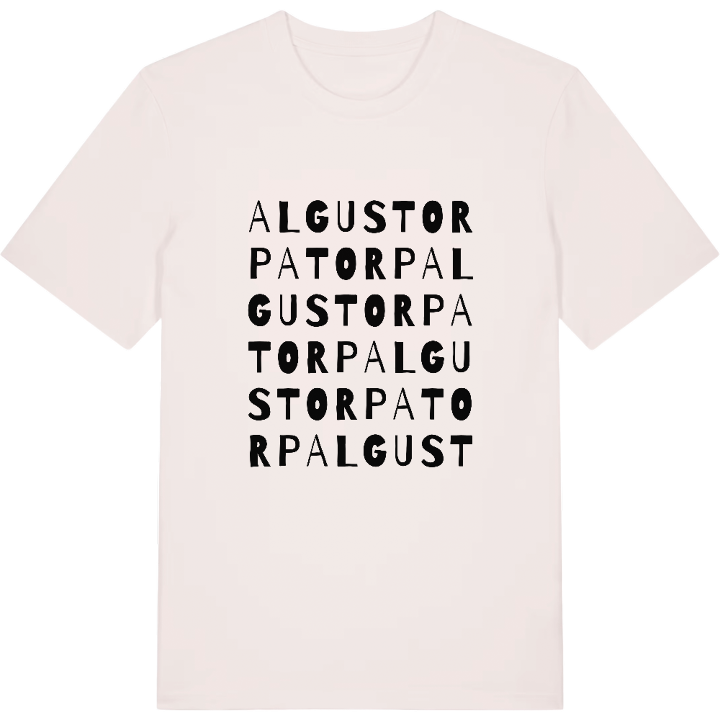 Algustorpatorp ordlek t-shirt – t-shirt från PinShirt