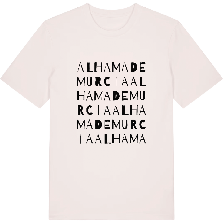 Alhama de Murcia ordlek t-shirt – t-shirt från PinShirt