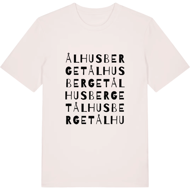 Ålhusberget ordlek t-shirt – t-shirt från PinShirt