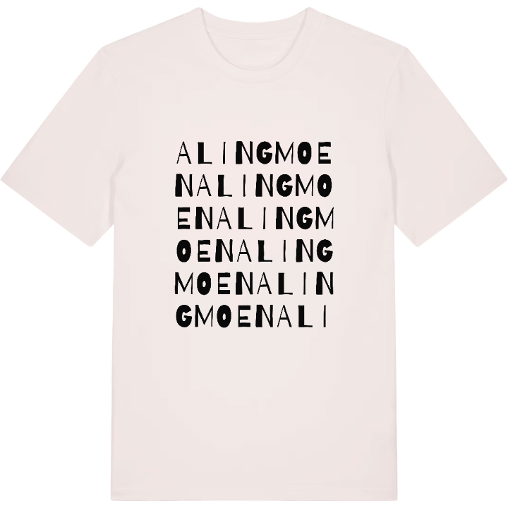 Alingmoen ordlek t-shirt – t-shirt från PinShirt