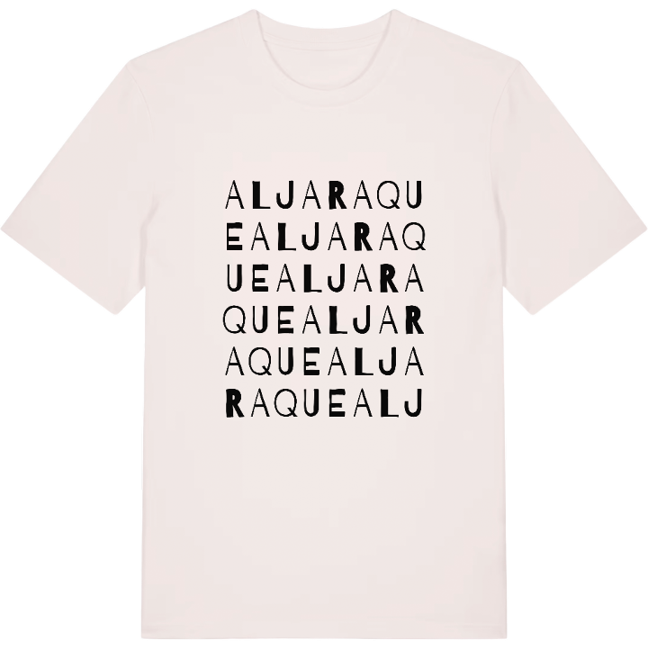 Aljaraque ordlek t-shirt – t-shirt från PinShirt