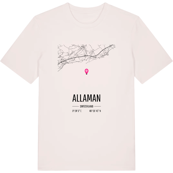 Allaman karta t-shirt – t-shirt från PinShirt