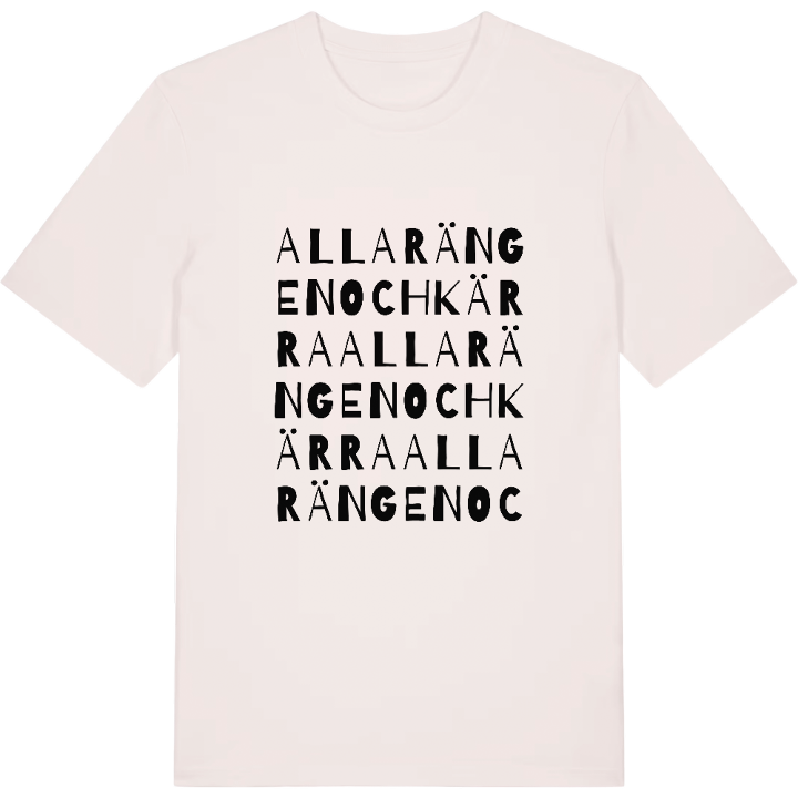 Allarängen och Kärra ordlek t-shirt – t-shirt från PinShirt