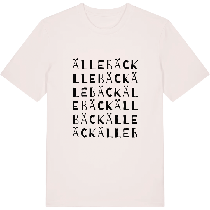 Ällebäck ordlek t-shirt – t-shirt från PinShirt