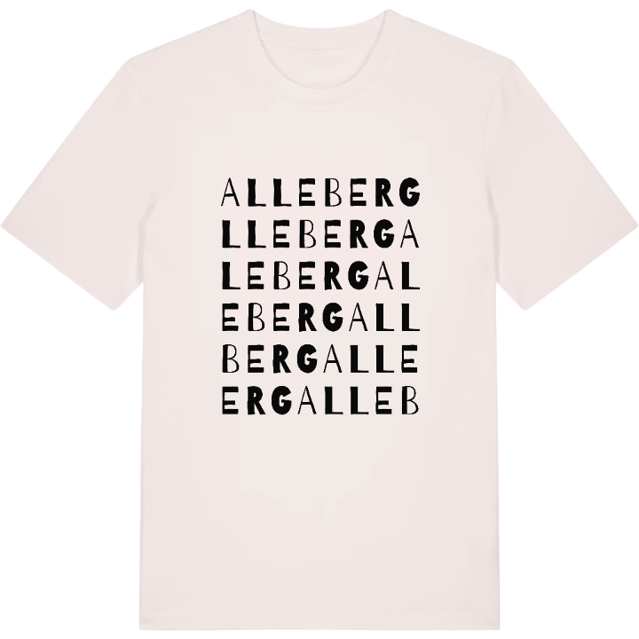 Alleberg ordlek t-shirt – t-shirt från PinShirt